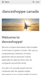 Mobile Screenshot of danceshoppe.com
